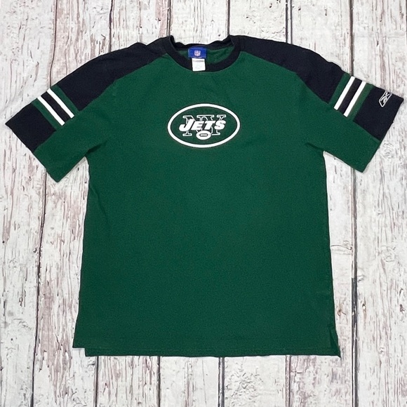 New York Jets NFL Football Sports Crewneck Tee Top Shirt - Picture 1 of 5